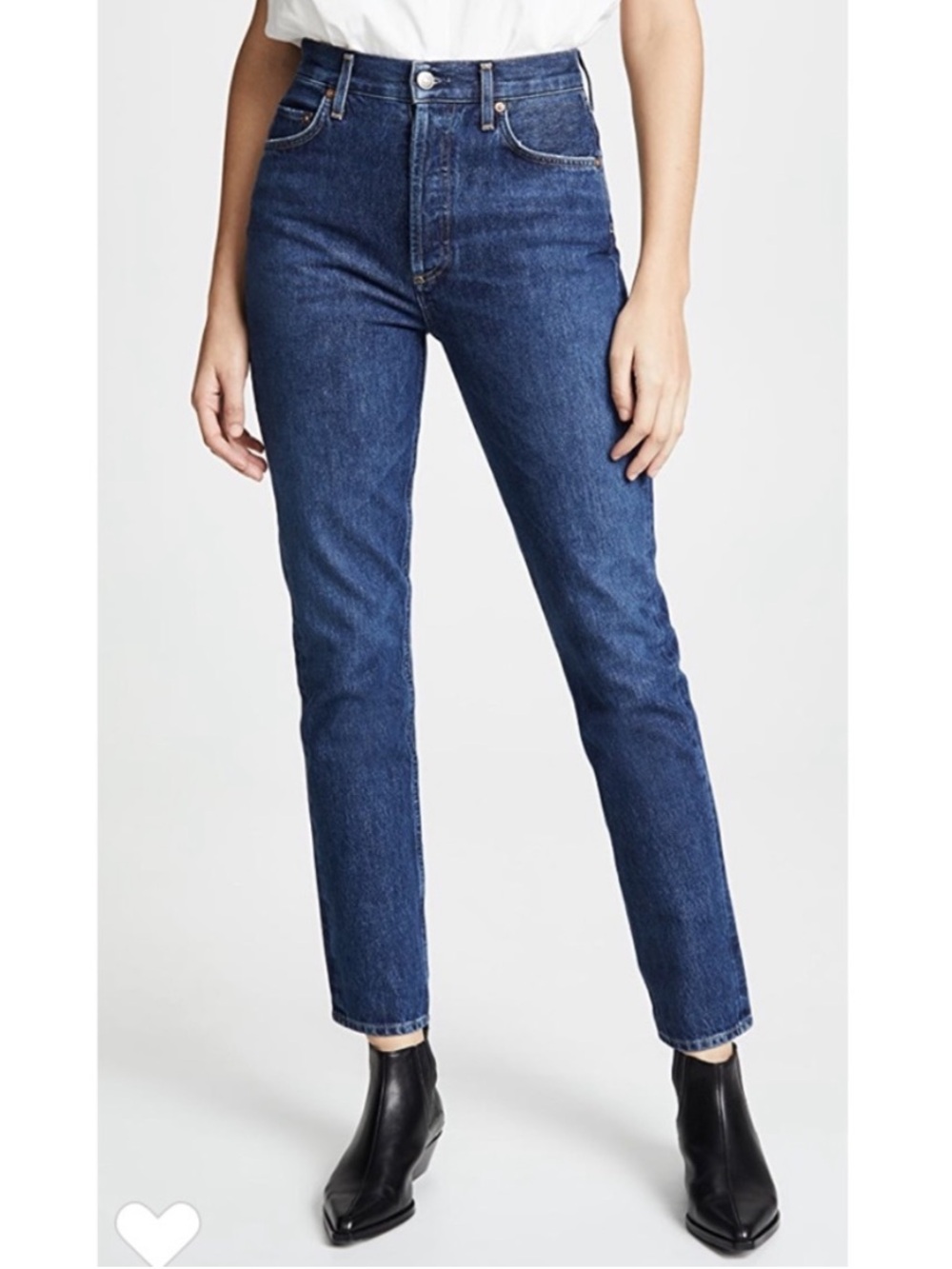 BOGO! Agolde Remy High Rise Straight Jeans in Wink Size 27